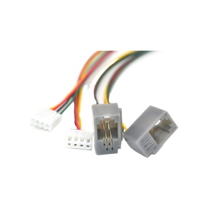 Js-ph 2.0 Pitch 4pin Connector Wires To Rj45 Jack Socket